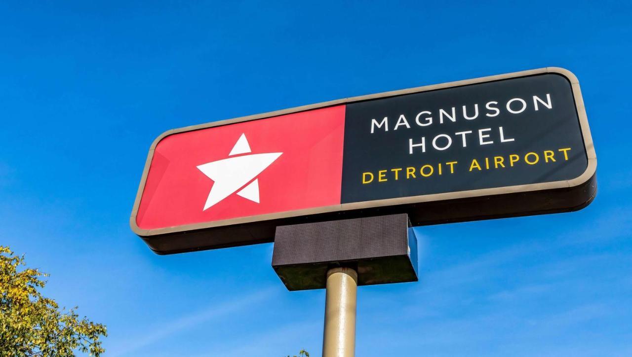 Magnuson Hotel Detroit Airport Romulus Esterno foto